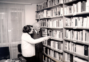 Foto Else Levi-Muehsam und Dr. Bloch